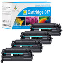 Canon 057 black toner cartridge 4-pack