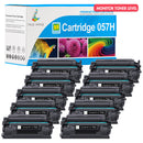 Canon 057H cartridge 10-pack monitor toner level