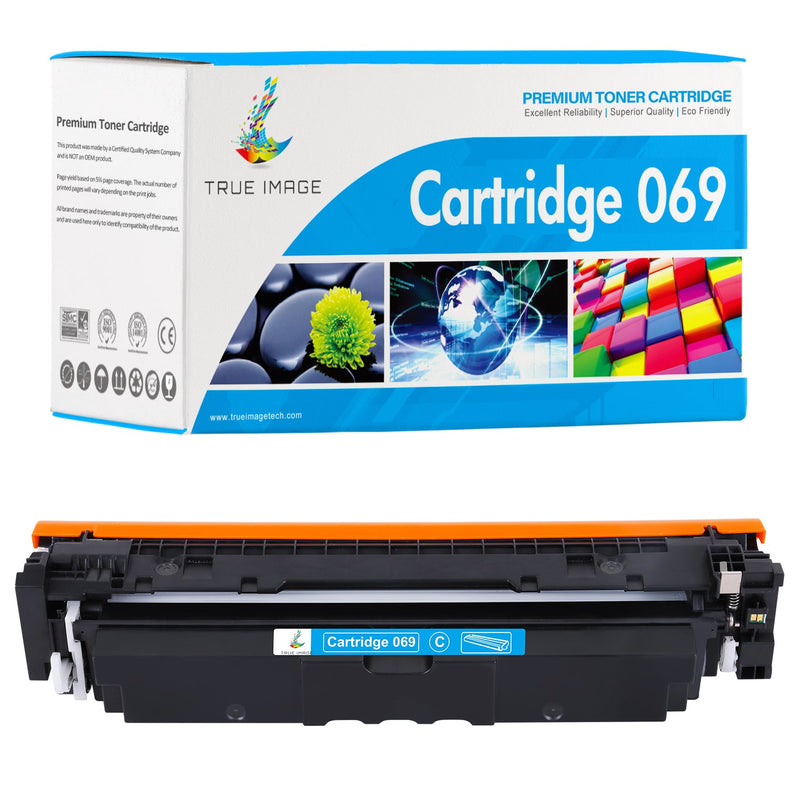 Compatible Canon 069 Cyan Toner Cartridge With Chip