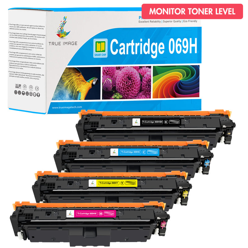 Canon 069H toner cartridge monitor toner level