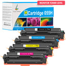 Cartridge 055H 4-pack smart chip monitor toner level