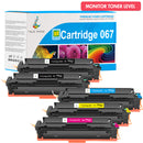 Canon 067 toner cartridge monitor toner level