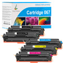 Canon Color ImageCLASS MF656Cdw Toner - Canon 067/067H Toner Cartridge Set - With Chip