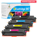 Canon 067 toner cartridge monitor toner level