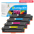 Canon 067H toner cartridge monitor toner level