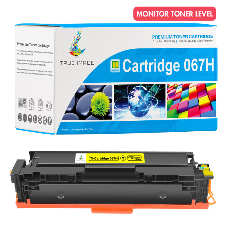 Canon 067H toner cartridge monitor toner level