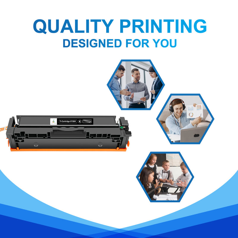 Compatible Canon 075 Black Toner Cartridge - With Chip