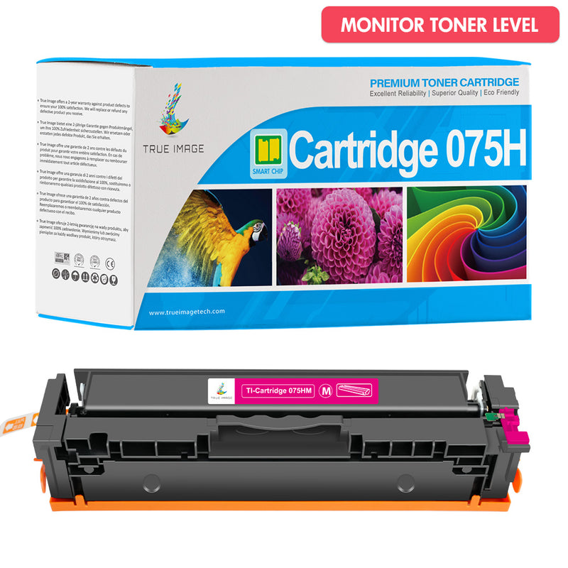 Compatible Canon 075H Magenta Toner Cartridge - With Chip