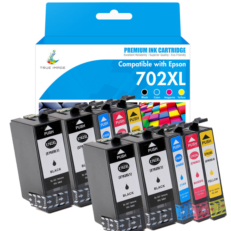 Compatible Epson 702XL Ink Cartridges - High Yield