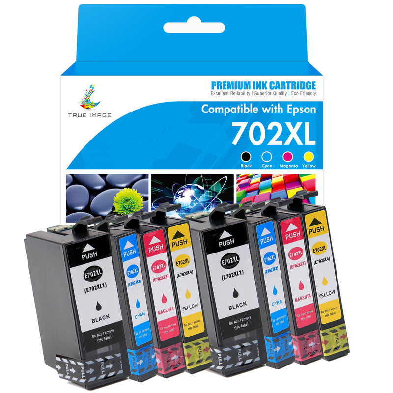 Compatible Epson 702XL Ink Cartridges - High Yield