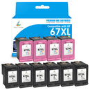 HP 67XL ink set
