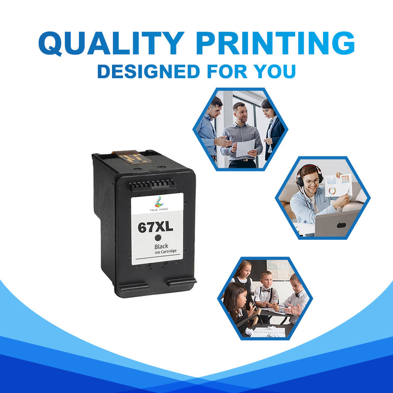 hp 67xl black ink cartridge quality printing