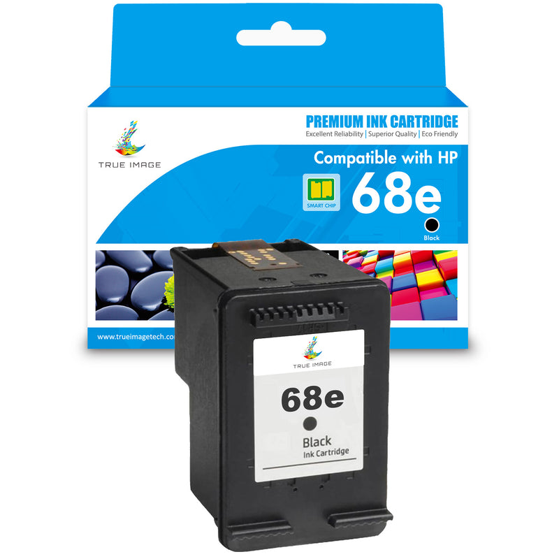 HP 68e Black Ink Cartridge