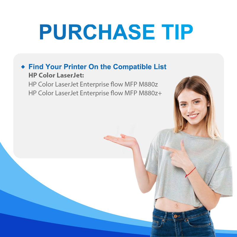 Compatible HP 827A Toner Cartridges 4-Pack | CF300A CF301A CF302A CF303A
