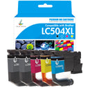 Compatible Brother LC504XL Ink Cartridge Set - High Yield