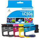 Compatible Brother LC506 Ink Cartridge Set - Standard Yield