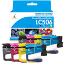 Compatible Brother LC506 Ink Cartridge Set - Standard Yield