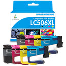 Compatible Brother LC506XL Ink Cartridge Set - High Yield
