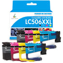 Compatible Brother LC506XXL Ink Cartridge Set - Super High Yield