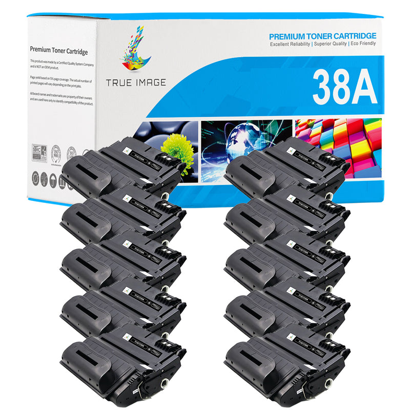 HP 38A black toner set