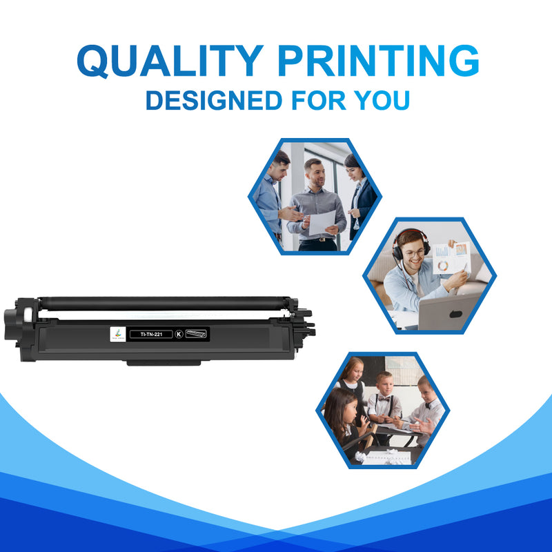 true image compatible Brother TN221 toner cartridges