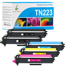 Brother TN-223 TN223BK/C/M/Y Toner Cartridges 5-Pack