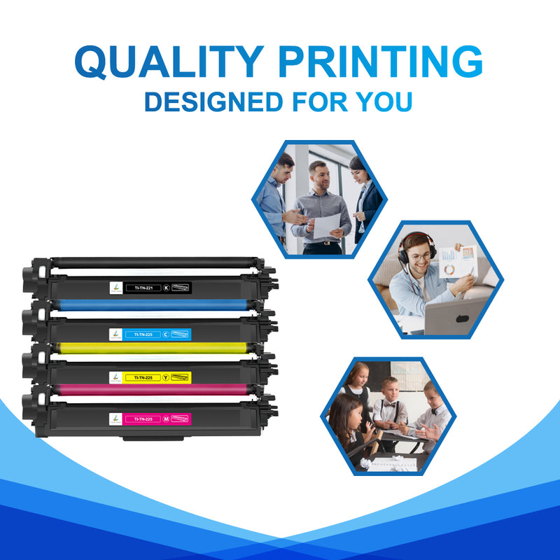 true image compatible Brother TN225 toner cartridges