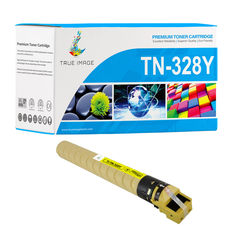 Konica Minolta TN328Y Yellow Toner Cartridge (AAV8230) 