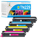 Brother TN229 BK/C/M/Y Toner Cartridges