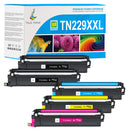 brother tn229xxl toner cartridges 5-pack