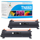 Brother TN660 Toner Cartridge TN-660 2-pack