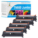 Brother TN450 Jumbo Black Toner Cartridge 5-pack