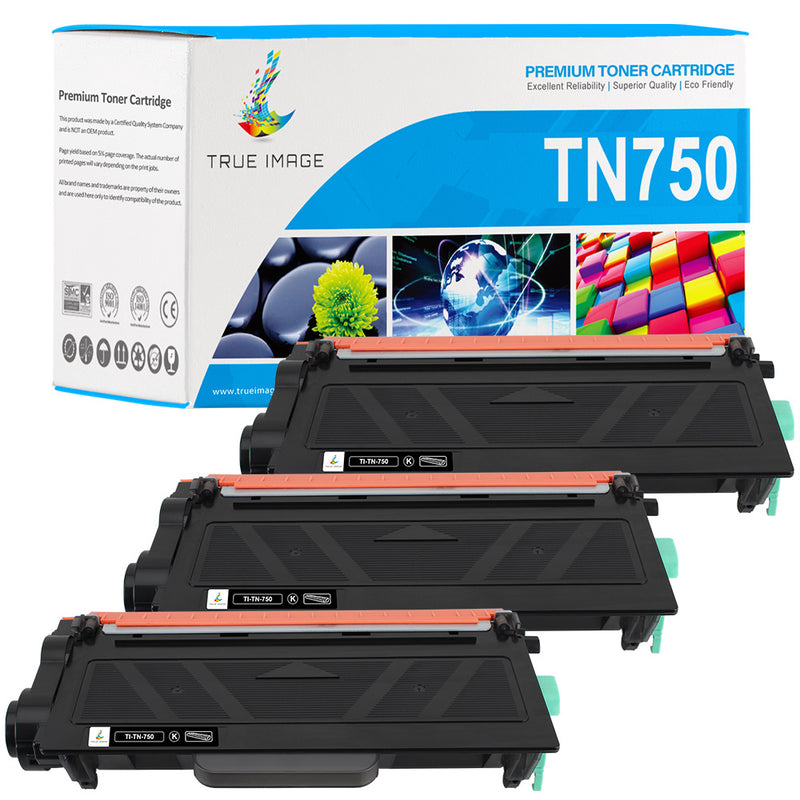 Tn750 Brother Compatible TN750 Black Toner Car