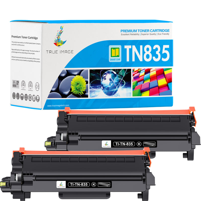 Brother TN835 black toner 2-pack