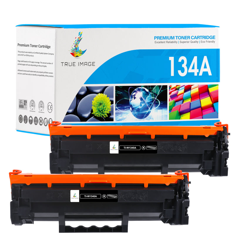 HP 134A black toner set