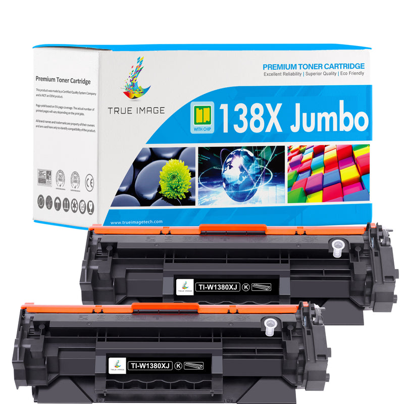 HP 138X Jumbo black toner  2 pack