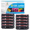HP 138X Jumbo Black Toner Cartridge 10-Pack