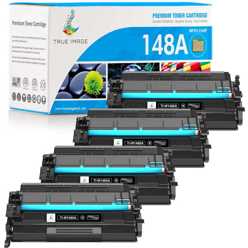 HP Toner 148A Replacements 4 Pack