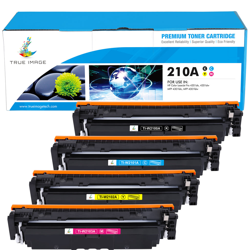 Paquete De 4 Cartuchos De Tóner 210A 210X Con Chip Copatible Con - Foto 2