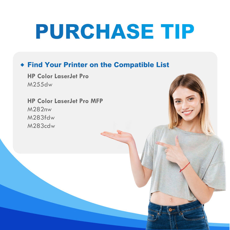 hp 206x toner compatible printers