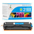 HP 218X cyan toner cartridge with smart chip