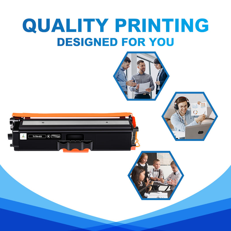 true image compatible Brother TN433 toner cartridges