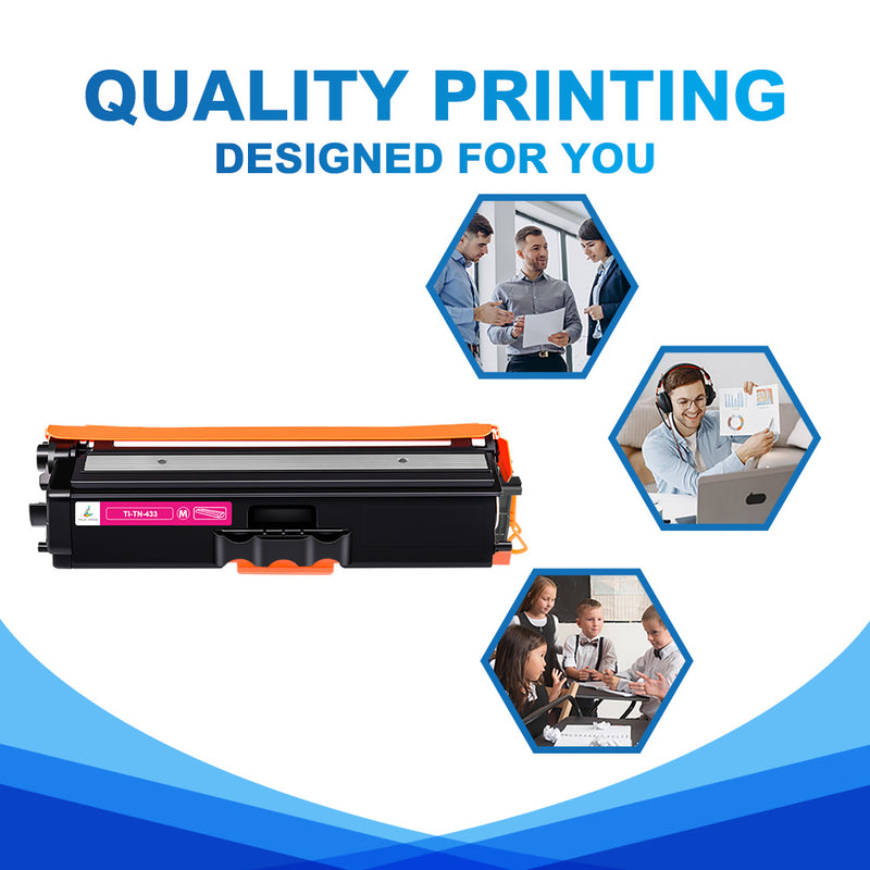 true image compatible Brother TN433 toner cartridges