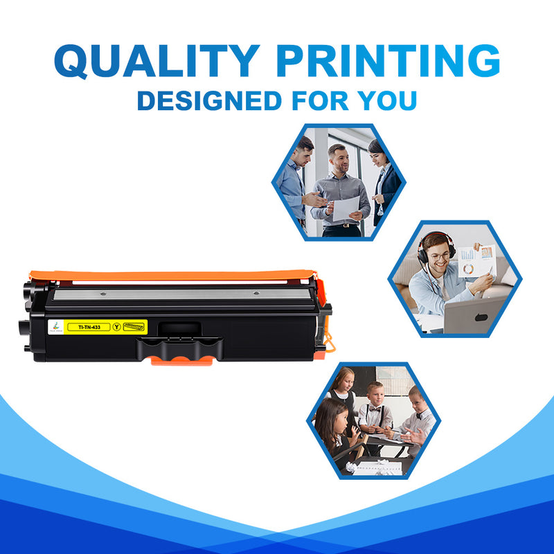 true image compatible Brother TN433 toner cartridges