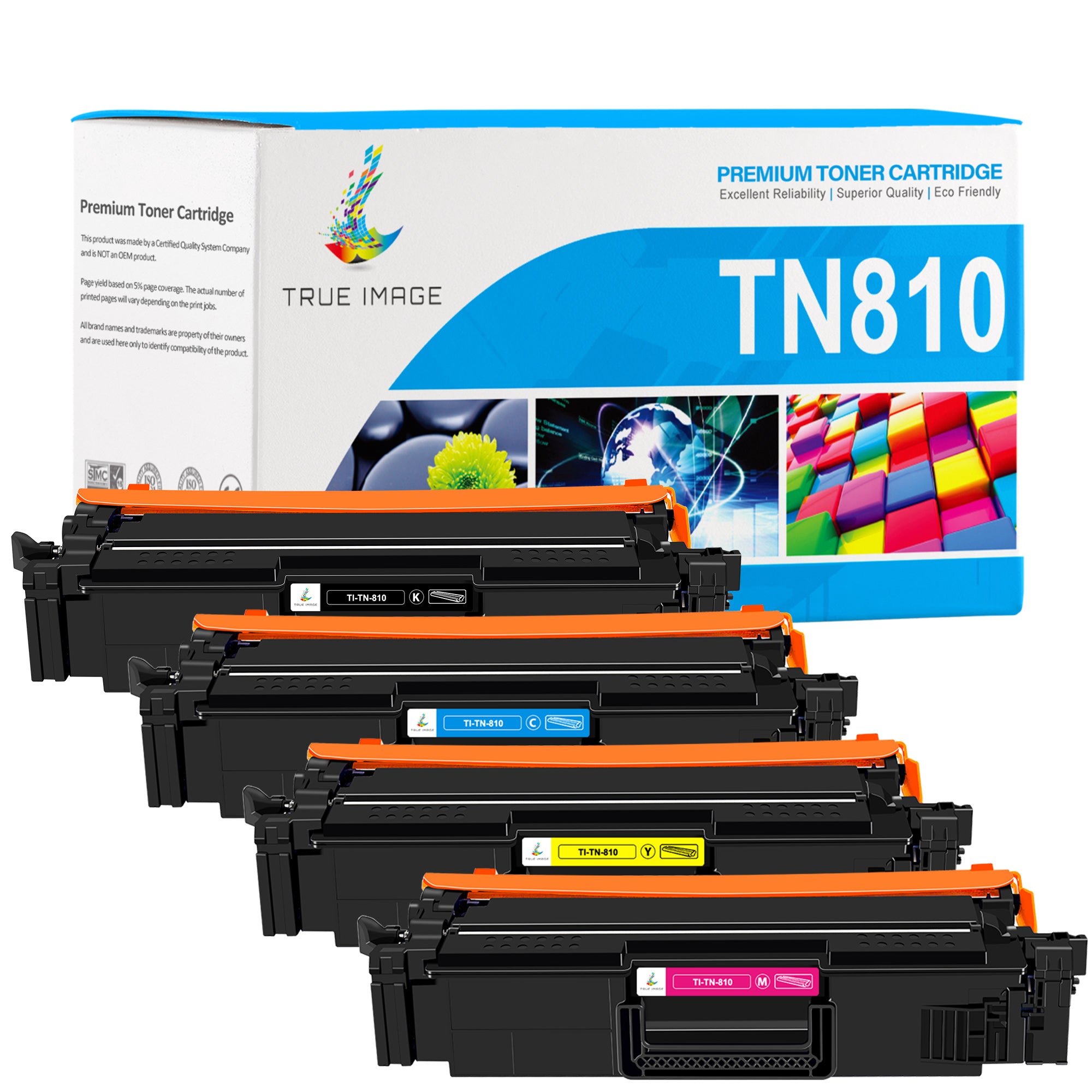 Brother TN-810 Toner Set | TN810BK/C/M/Y