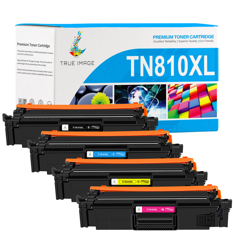 Brother TN810XL toner cartridges 4-pack