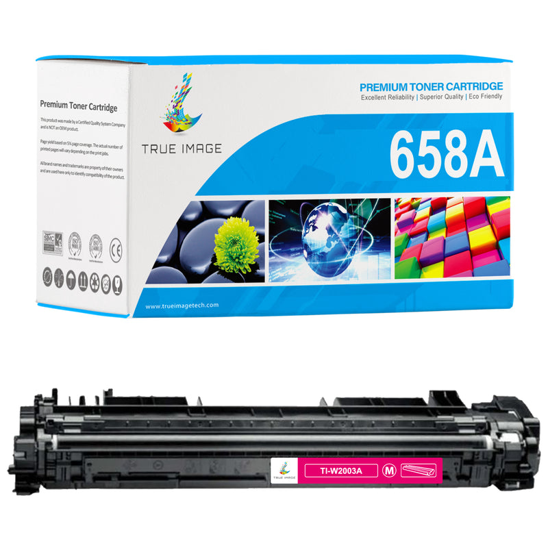 HP 658A magenta toner