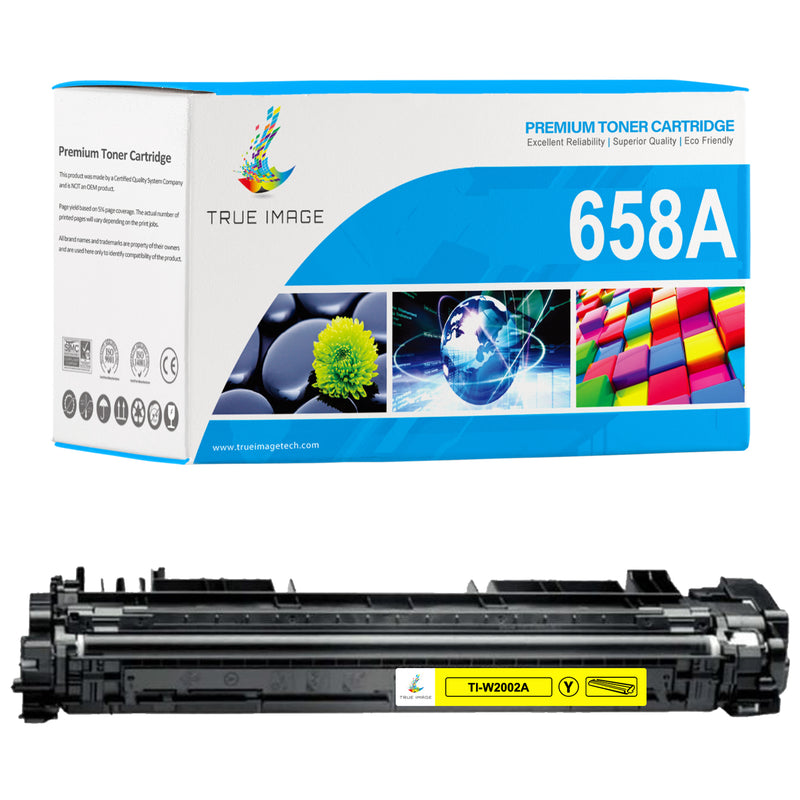 HP 658A yellow toner