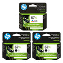 Original HP 67 67XL Ink Cartridge - Works with HP DeskJet 2700 2752e 2755e 2855e 4155e 4255e Envy 6000 6055e
