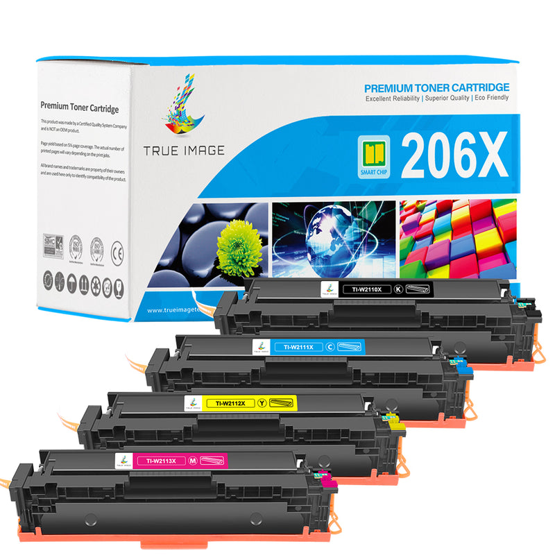 HP 206X  toner 4-pack